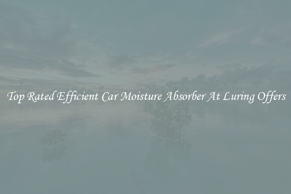 Top Rated Efficient Car Moisture Absorber At Luring Offers