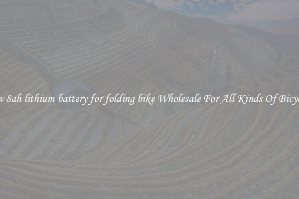 24v 8ah lithium battery for folding bike Wholesale For All Kinds Of Bicycles