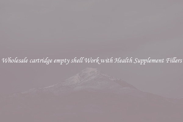 Wholesale cartridge empty shell Work with Health Supplement Fillers