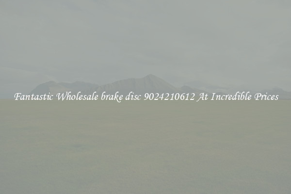 Fantastic Wholesale brake disc 9024210612 At Incredible Prices