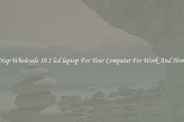 Crisp Wholesale 10.1 lcd laptop For Your Computer For Work And Home