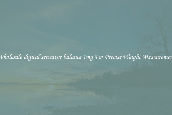 Wholesale digital sensitive balance 1mg For Precise Weight Measurement